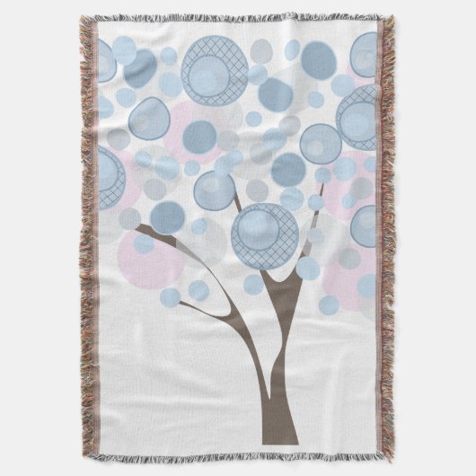 Fabulair, hout, natuur deken (Voorkant Verticaal)