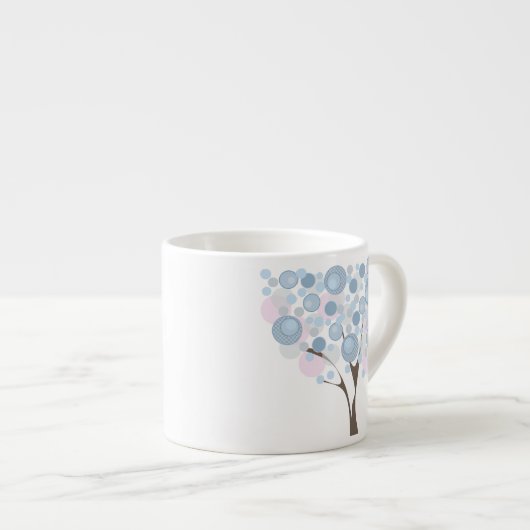 Fabulair, hout, natuur espresso kop (Voorkant rechts)