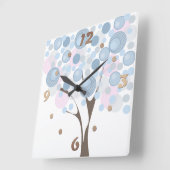 Fabulair, hout, vierkante klok (Hoek)