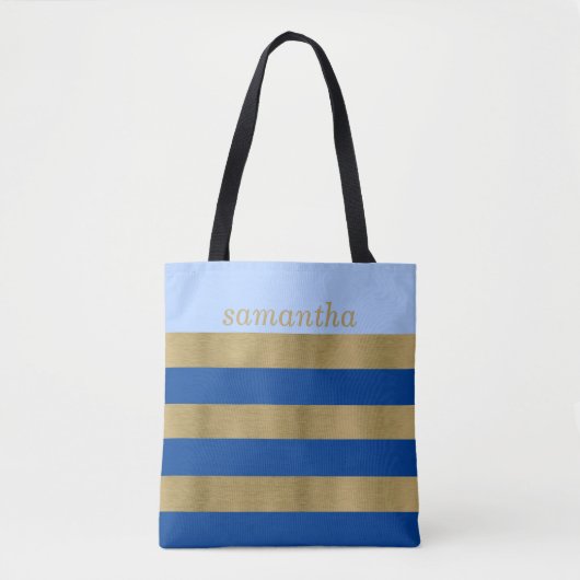 Fabulair in blauw tote bag (Voorkant)