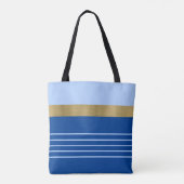 Fabulair in blauw tote bag (Achterkant)