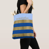 Fabulair in blauw tote bag (Dichtbij)