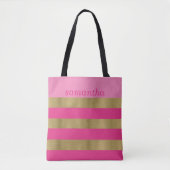 Fabulair in roze tote bag (Voorkant)