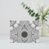 fabulair kaleidoscoop horizontaal briefkaart (Staand voorkant)