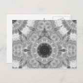 fabulair kaleidoscoop horizontaal briefkaart (Voorkant / Achterkant)