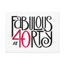 Fabulair met 40 rood