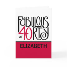 Fabulair met 40 rood