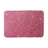Fabulair Roos Roze glitter Badmat (Voorkant)
