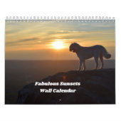 Fabulair Zonsondergangen wandkalender Kalender (Hoes)