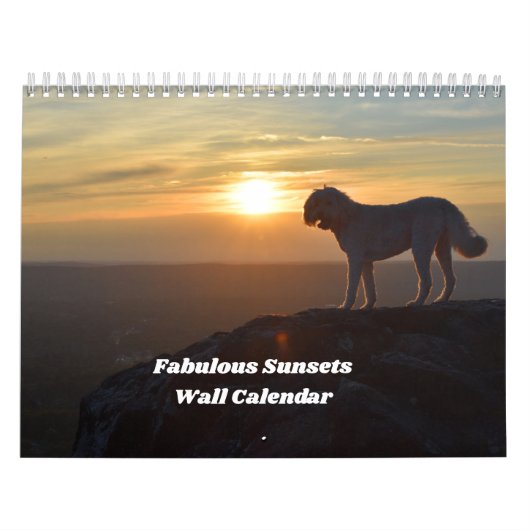 Fabulair Zonsondergangen wandkalender Kalender (Hoes)