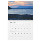 Fabulair Zonsondergangen wandkalender Kalender (Mar 2027)