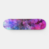 Fabulaire Paarse Waterverf Abstract Skateboard (Horizontaal)