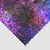 Fabulaire Paarse Waterverf Abstract Tissuepapier (Detail)