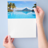 Fabulaire tropische zeeduivel flyer (Hand)