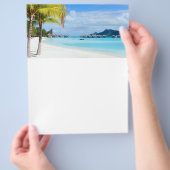 Fabulaire tropische zeeduivel flyer (Hand)