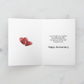 Fabuleuze bloemen 45e verjaardag voor een paar kaart (Binnen)