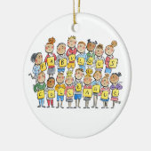 fabuleuze collega keramisch ornament (Links)