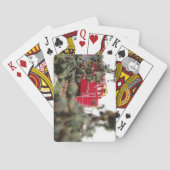 Fabuleuze trein de bomen speelkaarten (Achterkant)