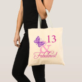 Fabulous 13th Birthday Tote Bag (Voorkant (product))