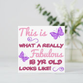 Fabulous 18th Birthday Kaart (Staand voorkant)