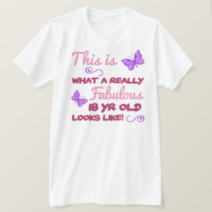 Fabulous 18th Birthday T-shirt
