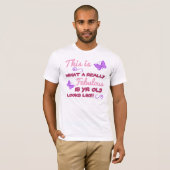 Fabulous 18th Birthday T-shirt (Voorkant volledig)
