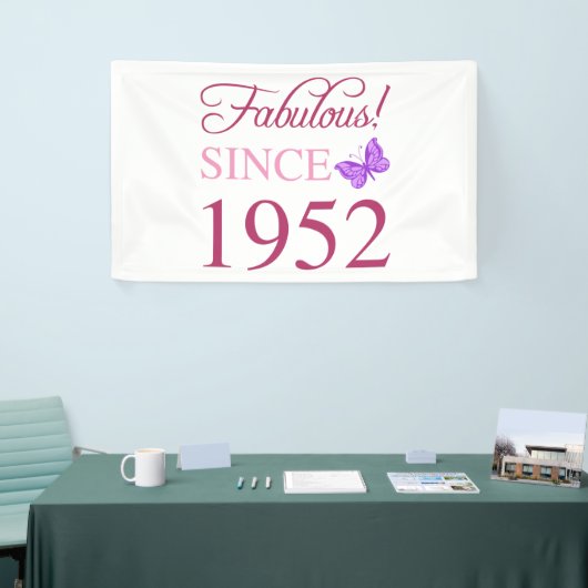 Fabulous 1952 Women's 70th Birthday Spandoek (Beurs)