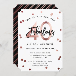 Fabulous 40 Modern Roos goudborsgeborsteld op zo Kaart