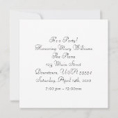 Fabulous 40 Persoonlijke roze verjaardag Kaart (Achterkant)