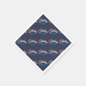 Fabulous 40 verjaardag servet (Hoek)