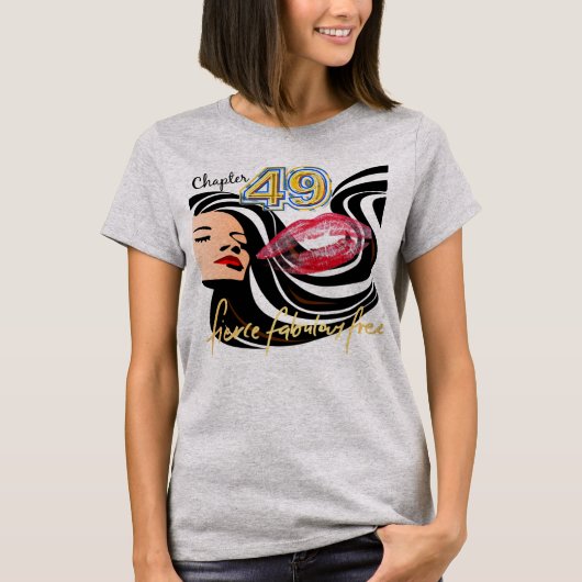 Fabulous 49 t-shirt (Voorkant)
