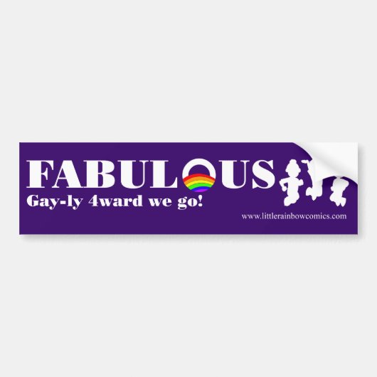 Fabulous 4Ward: LRC Bumpersticker (Voorkant)