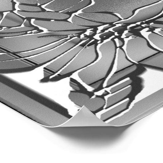 Fabulous 50 Diva Art Deco Birthday Banner Poster (Hoek)