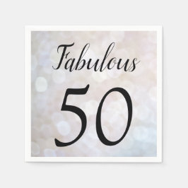Fabulous 50 Dromen en Meisjes Servet