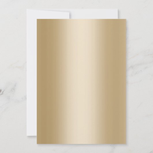 Fabulous 50 Modern Gold Calligraphy 50 september Kaart (Achterkant)