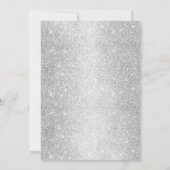 Fabulous 50 Modern SIlk Paars Girl 50th Birthday Kaart (Achterkant)