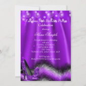 Fabulous 50 Paarse sterren op hoge hoogte 2 Kaart (Achterkant)