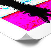 FABULOUS 50E BIRTHDAY-MODE MET EEN KONINGONTWERP POSTER (Hoek)