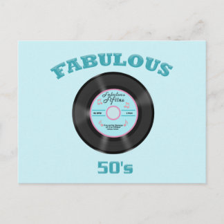 Fabulous 50's briefkaart
