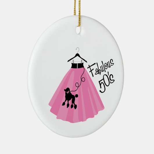 Fabulous 50's keramisch ornament (Rechts)