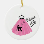 Fabulous 50's keramisch ornament (Voorkant)