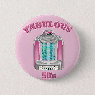 Fabulous 50's ronde button 5,7 cm
