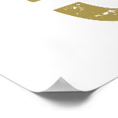 Fabulous 50th Birthday Poster (Hoek)