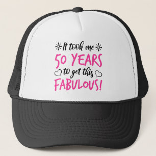 Fabulous 50th Birthday Trucker Pet