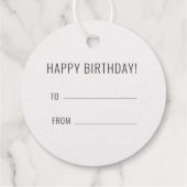 Fabulous 60 vrouwen verjaardag glam elegant bedankjes labels (Achterkant)