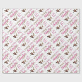 Fabulous 60th Birthday Cadeaupapier (Vlak)