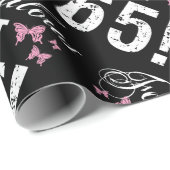 Fabulous 65th Birthday Cadeaupapier (Rol Hoek)