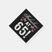 Fabulous 65th Birthday Servet (Hoek)