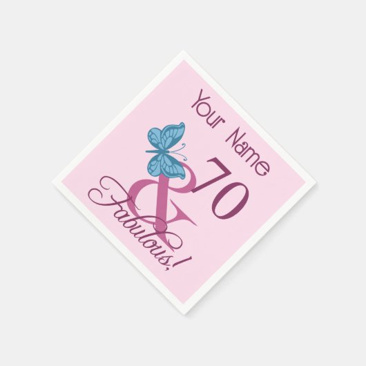 Fabulous 70th Birthday Servet (Hoek)