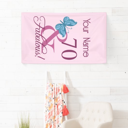 Fabulous 70th Birthday Spandoek (Insitu)